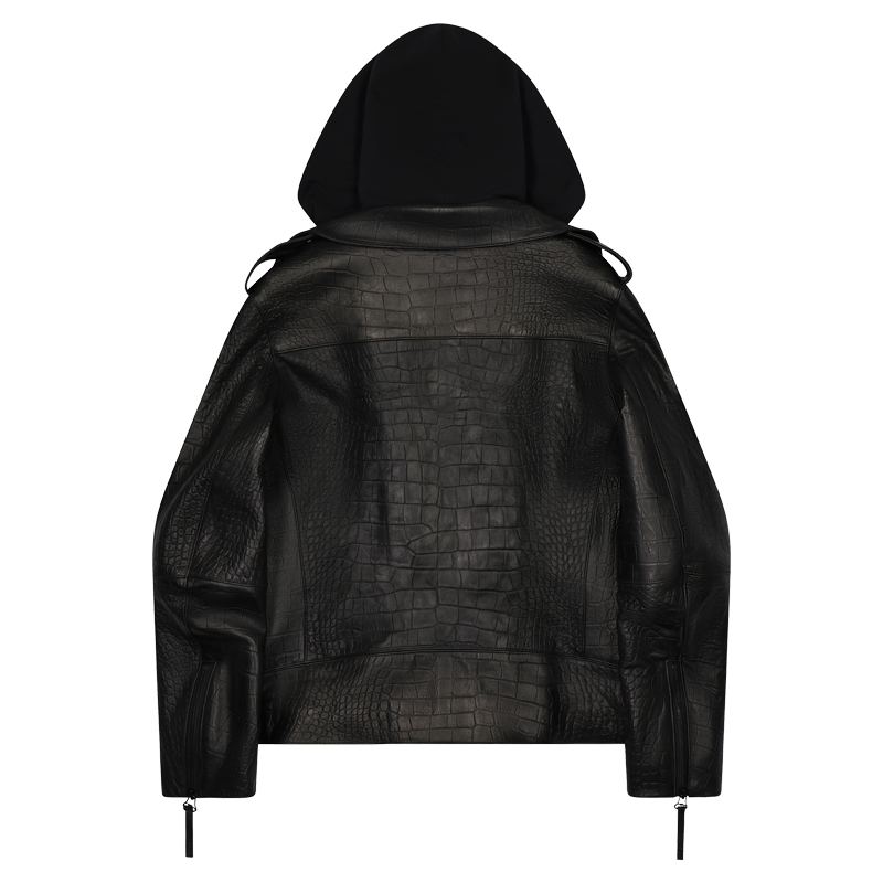 No Fear x Opium Hooded Croc Biker2