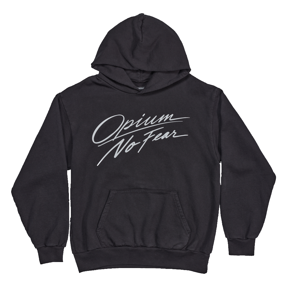 No Fear x Opium Signature Hoodie – Black