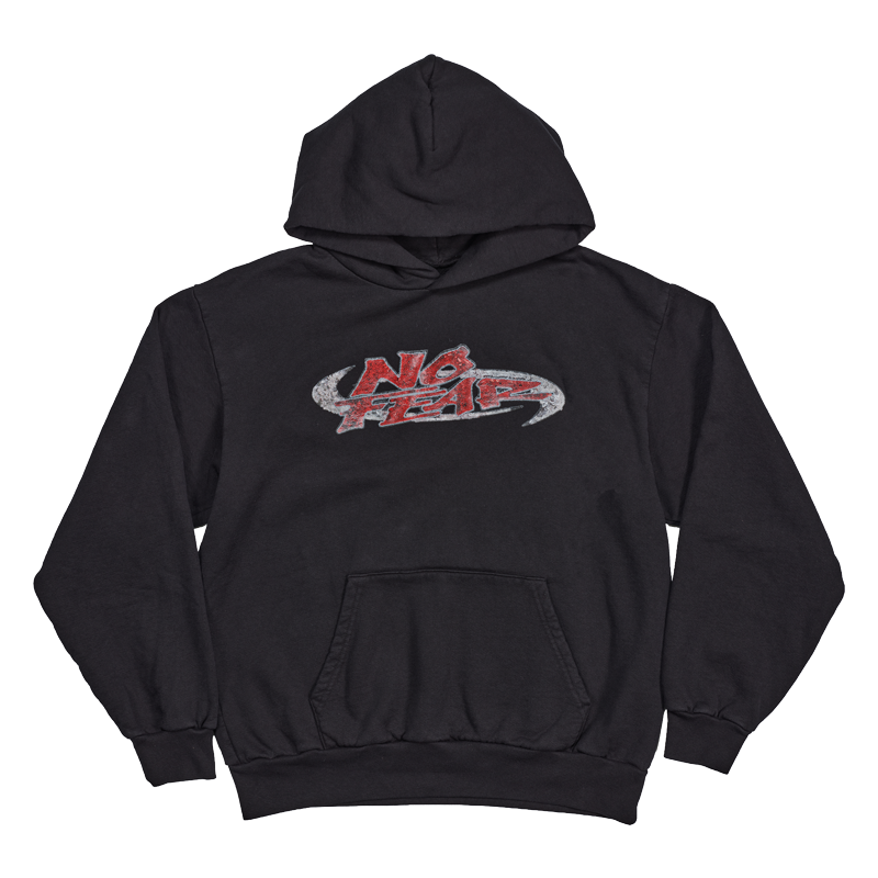 No Fear x Opium Sequin Hoodie – Black