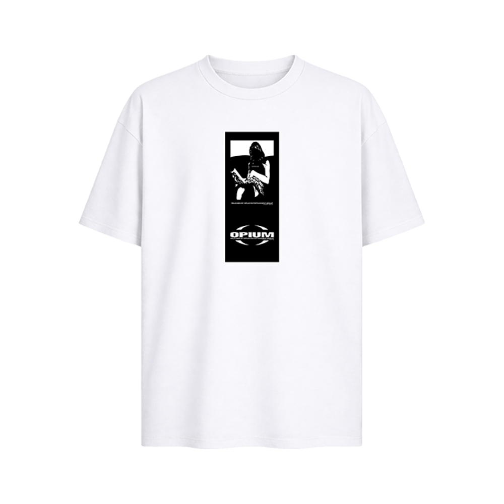 White Photo Tee front