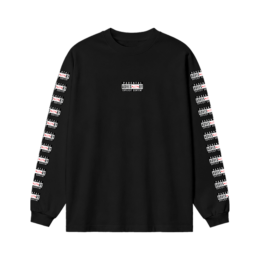 Parental Advisory Long Sleeve front